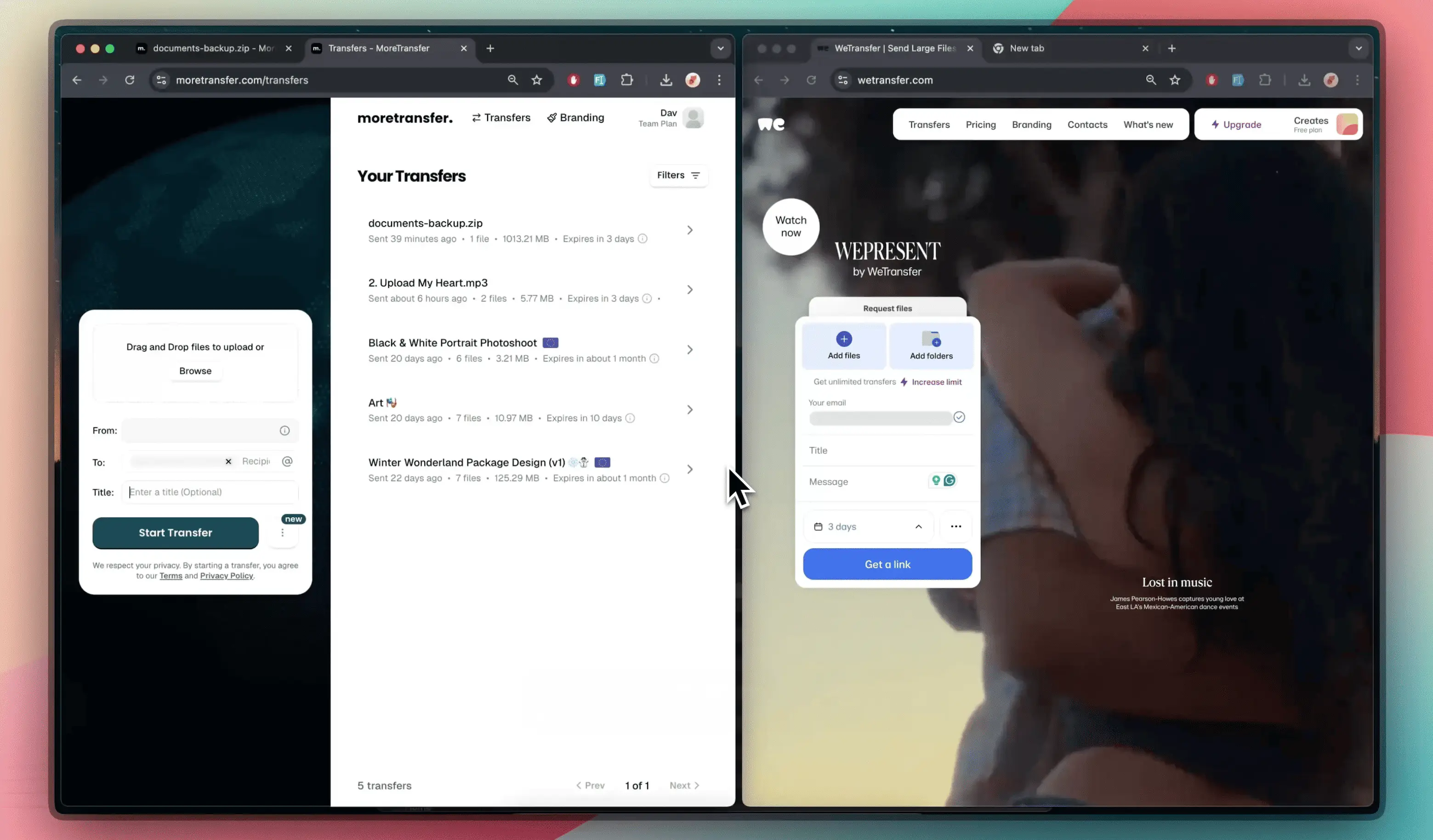 We Tried Making File Transfers Faster Than WeTransfer